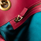 Gucci Small GG Marmont Matelasse Velvet Flap Crossbody