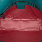 Gucci Small GG Marmont Matelasse Velvet Flap Crossbody