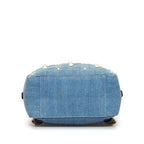 Gucci Small GG Marmont Pearl Denim Backpack (SHG-jyG2zX)