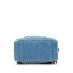 Gucci Small GG Marmont Pearl Denim Backpack
