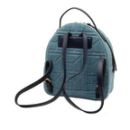 Gucci Small GG Marmont Pearl Studded Matelasse Denim Backpack