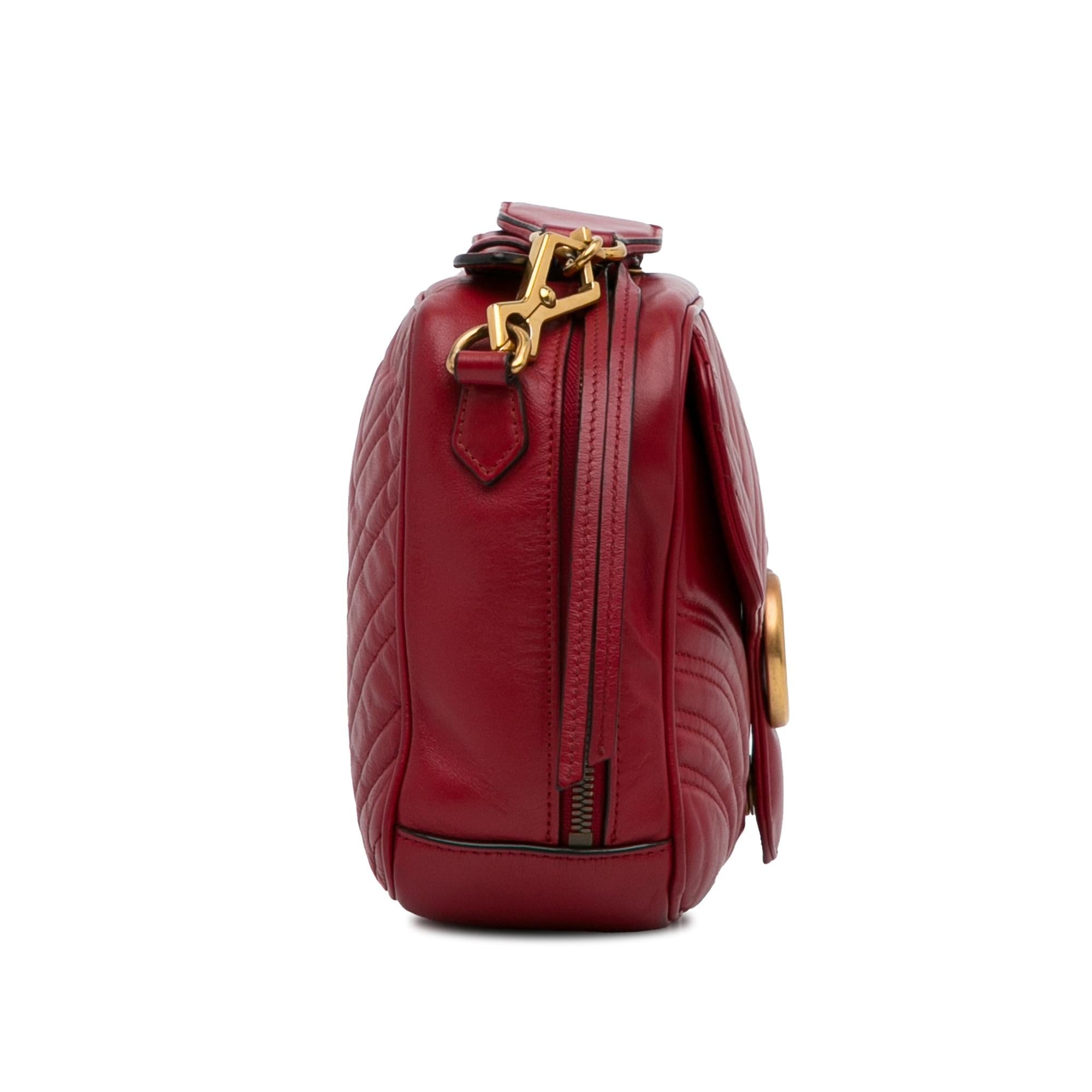 Gucci Small GG Marmont Sylvie Top Handle Satchel (SHG-oIkSJi)