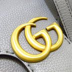 Gucci Small GG Marmont Top Handle Satchel (SHG-Raao4V)