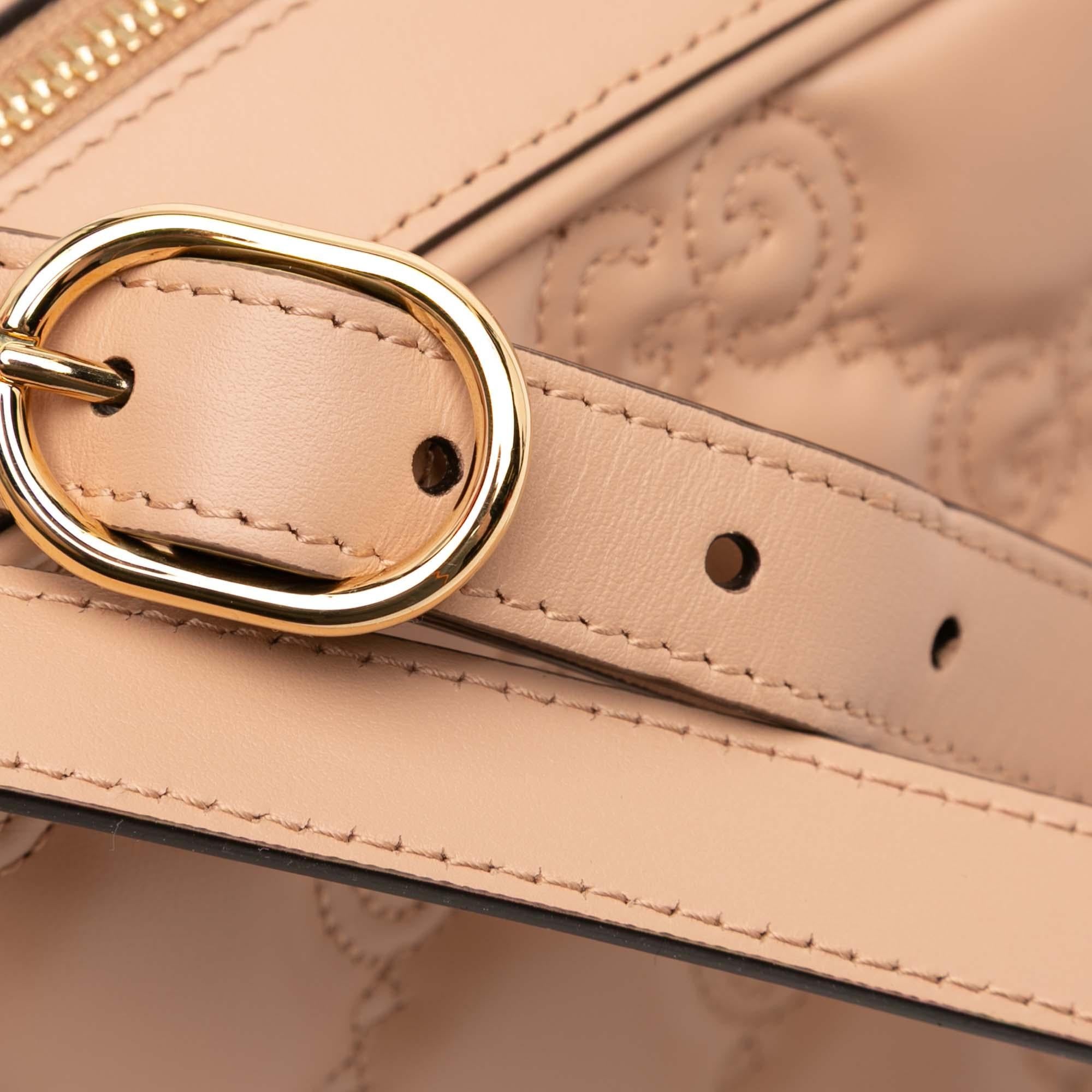 Gucci Small GG Matelasse Leather Crossbody