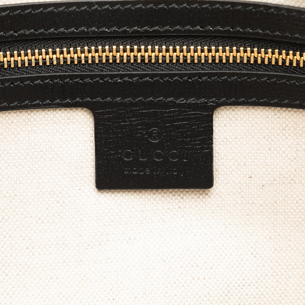 Gucci Small GG Print Leather Jackie 1961 Bag (SHG-nLCbtl)