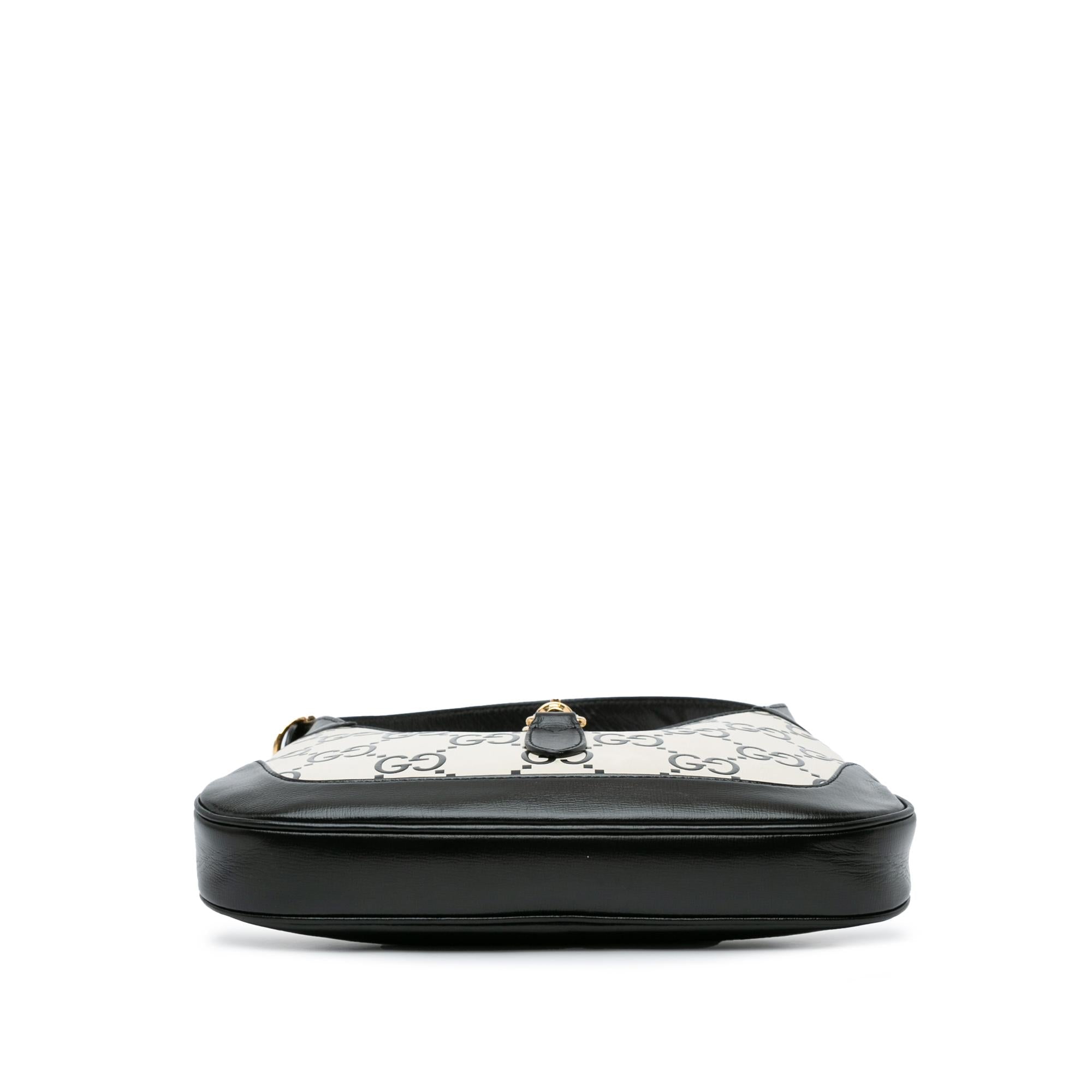 Gucci Small GG Print Leather Jackie 1961 (SHG-NXtzCz)