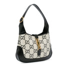 Gucci Small GG Print Leather Jackie 1961 (SHG-NXtzCz)