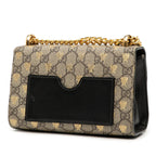 Gucci Small GG Supreme Bee Padlock Crossbody