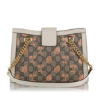 Gucci Small GG Supreme Berry Padlock Tote (SHG-pt4iss)
