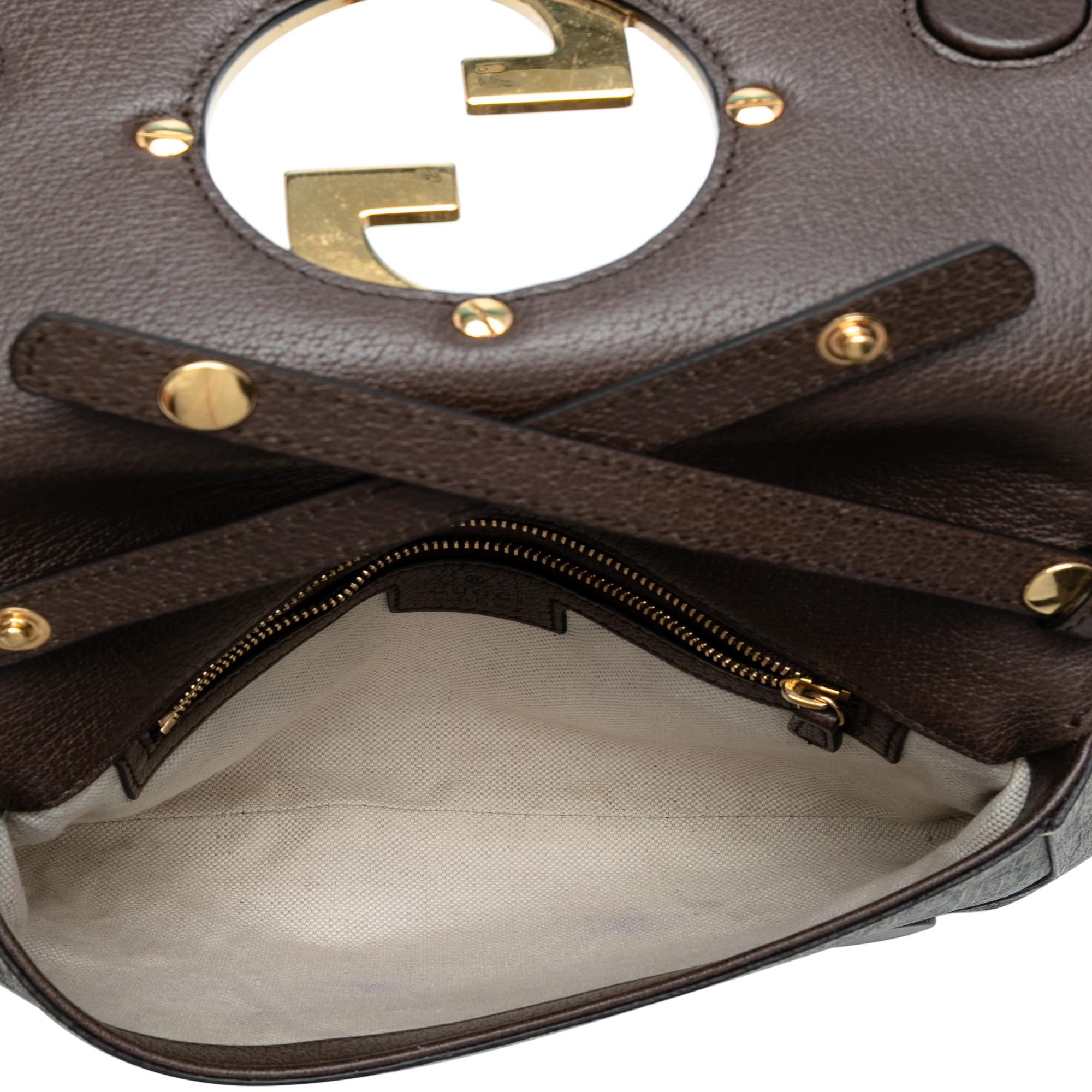 Gucci Small GG Supreme Blondie Chain Satchel