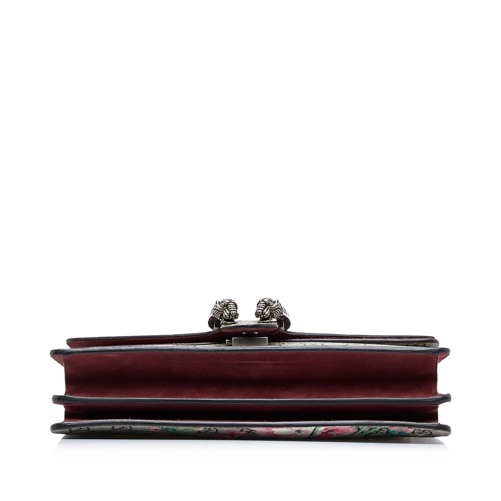 Gucci Small GG Supreme Blooms Dionysus Shoulder Bag (SHG-2lCEJt)