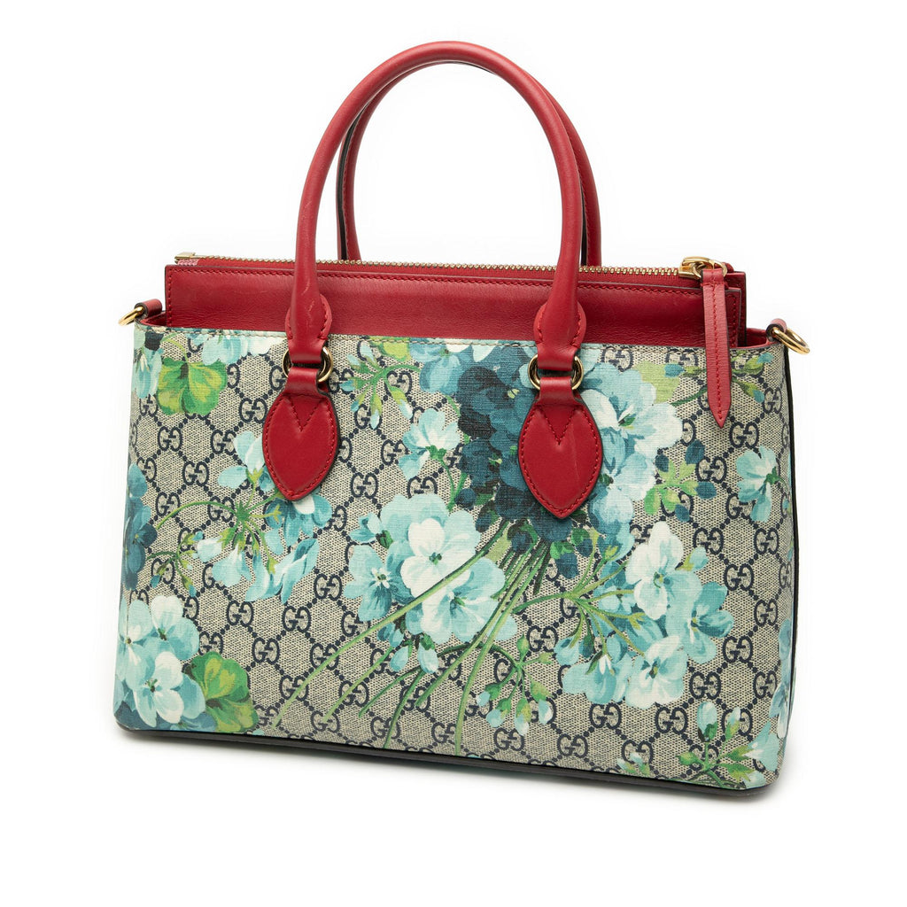 Gucci Small GG Supreme Blooms Linea A Tote