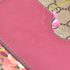 Gucci Small GG Supreme Blooms Padlock Crossbody (SHG-uGapP0)