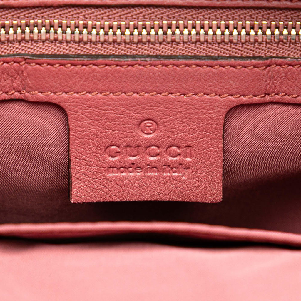 Gucci Small GG Supreme Blooms Single Buckle Backpack