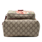 Gucci Small GG Supreme Blooms Single Buckle Backpack