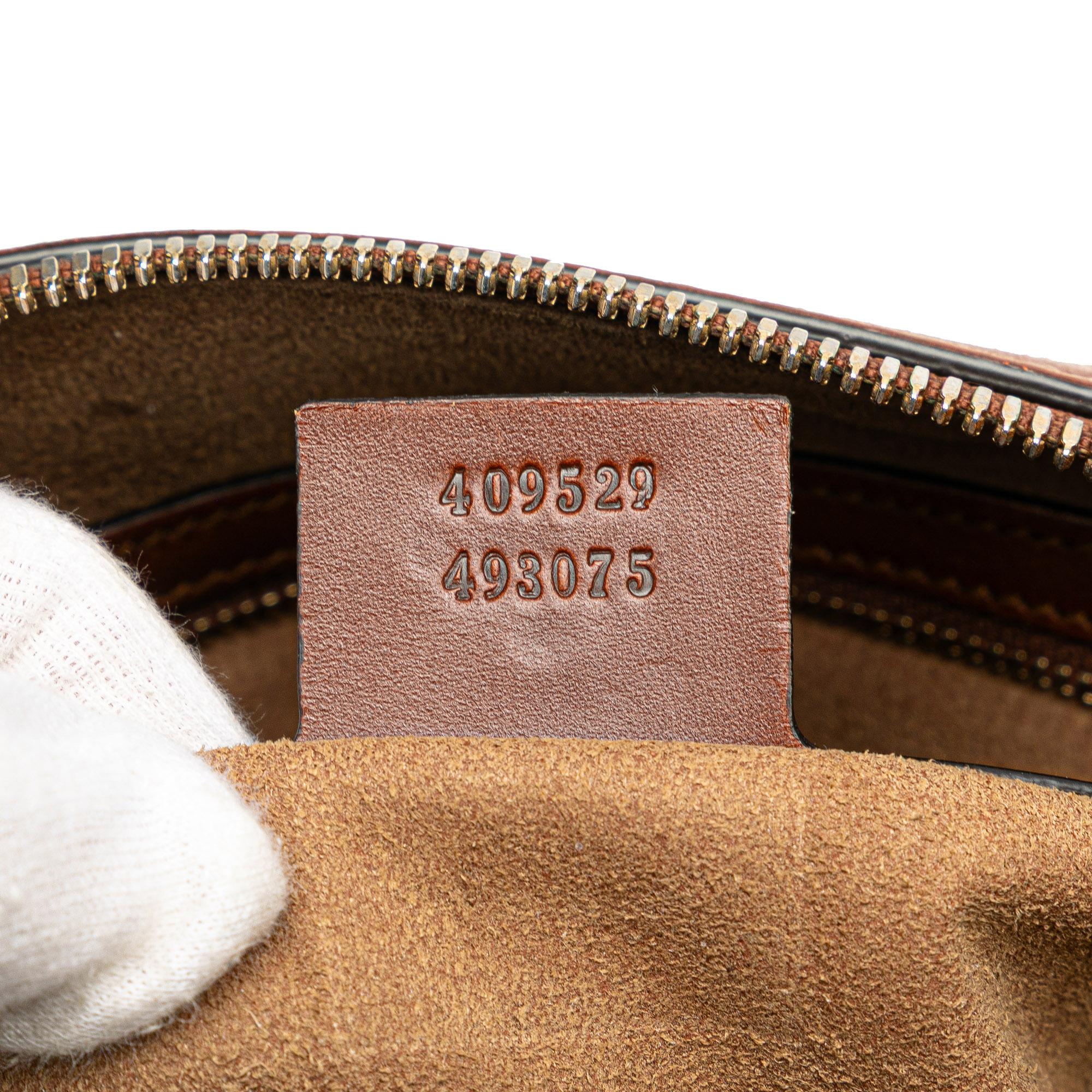 Gucci Small GG Supreme Boston Bag