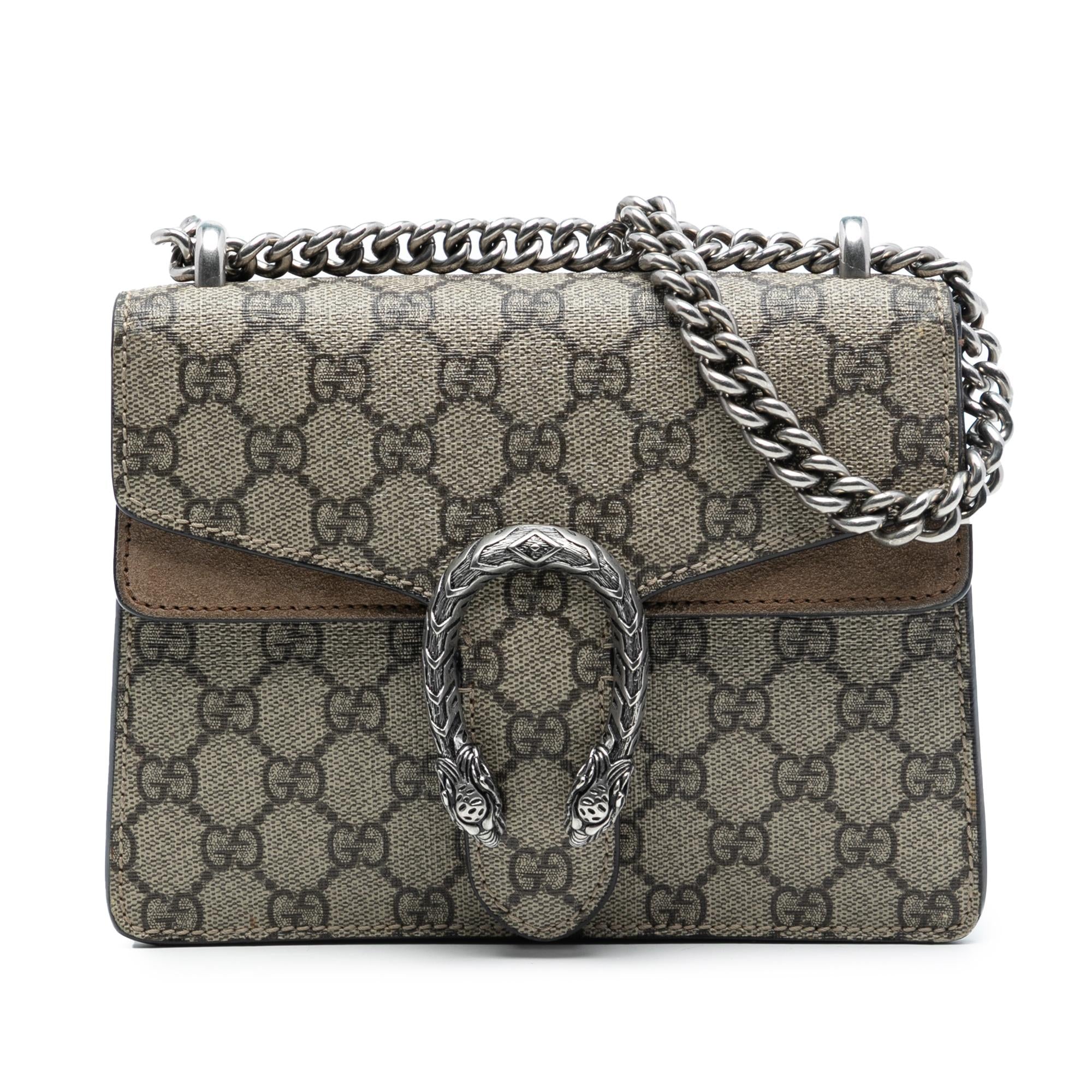 Gucci Small GG Supreme Dionysus Crossbody