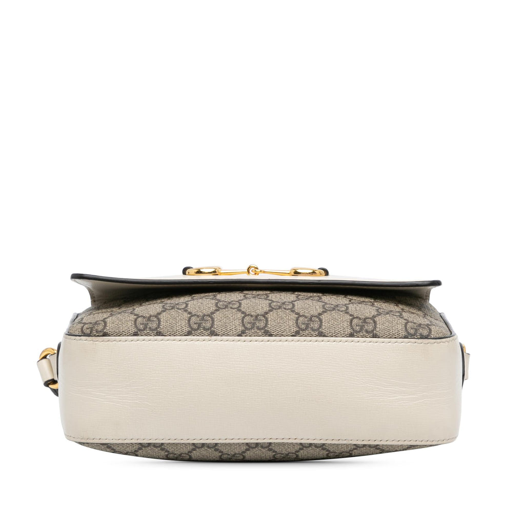 Gucci Small GG Supreme Horsebit 1955 Crossbody