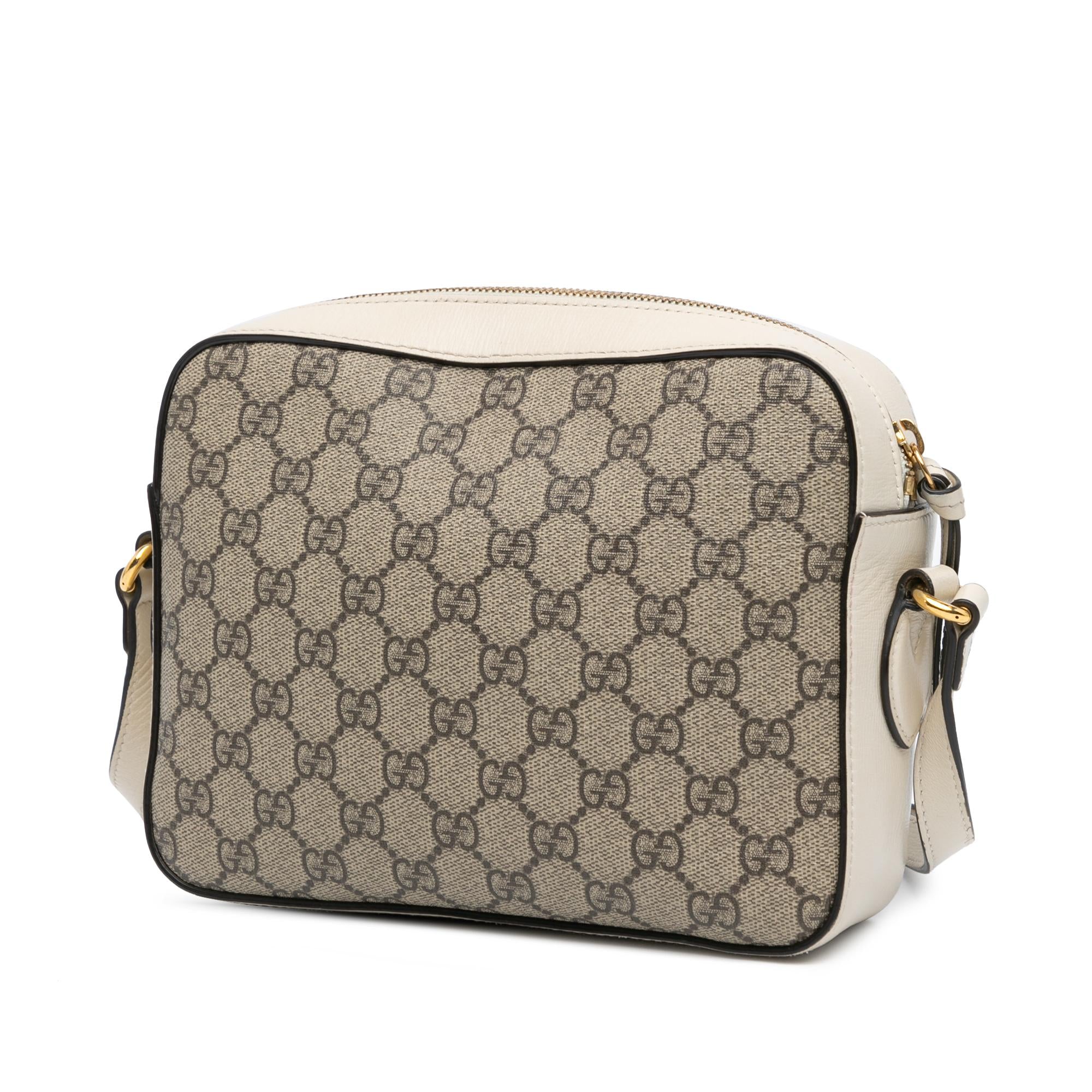 Gucci Small GG Supreme Horsebit 1955 Crossbody