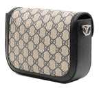 Gucci Small GG Supreme Horsebit 1955 Crossbody