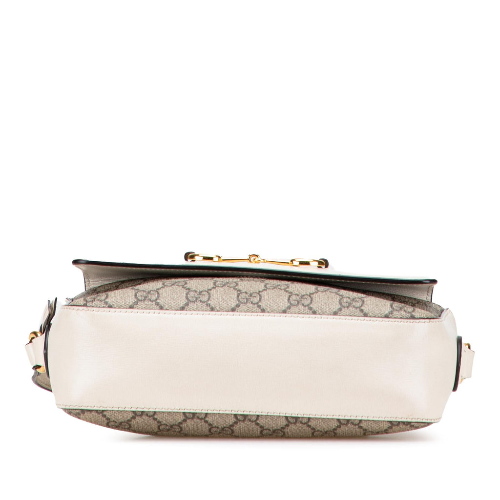 Gucci Small GG Supreme Horsebit 1955 Crossbody
