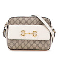 Gucci Small GG Supreme Horsebit 1955 Crossbody