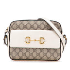 Gucci Small GG Supreme Horsebit 1955 Crossbody