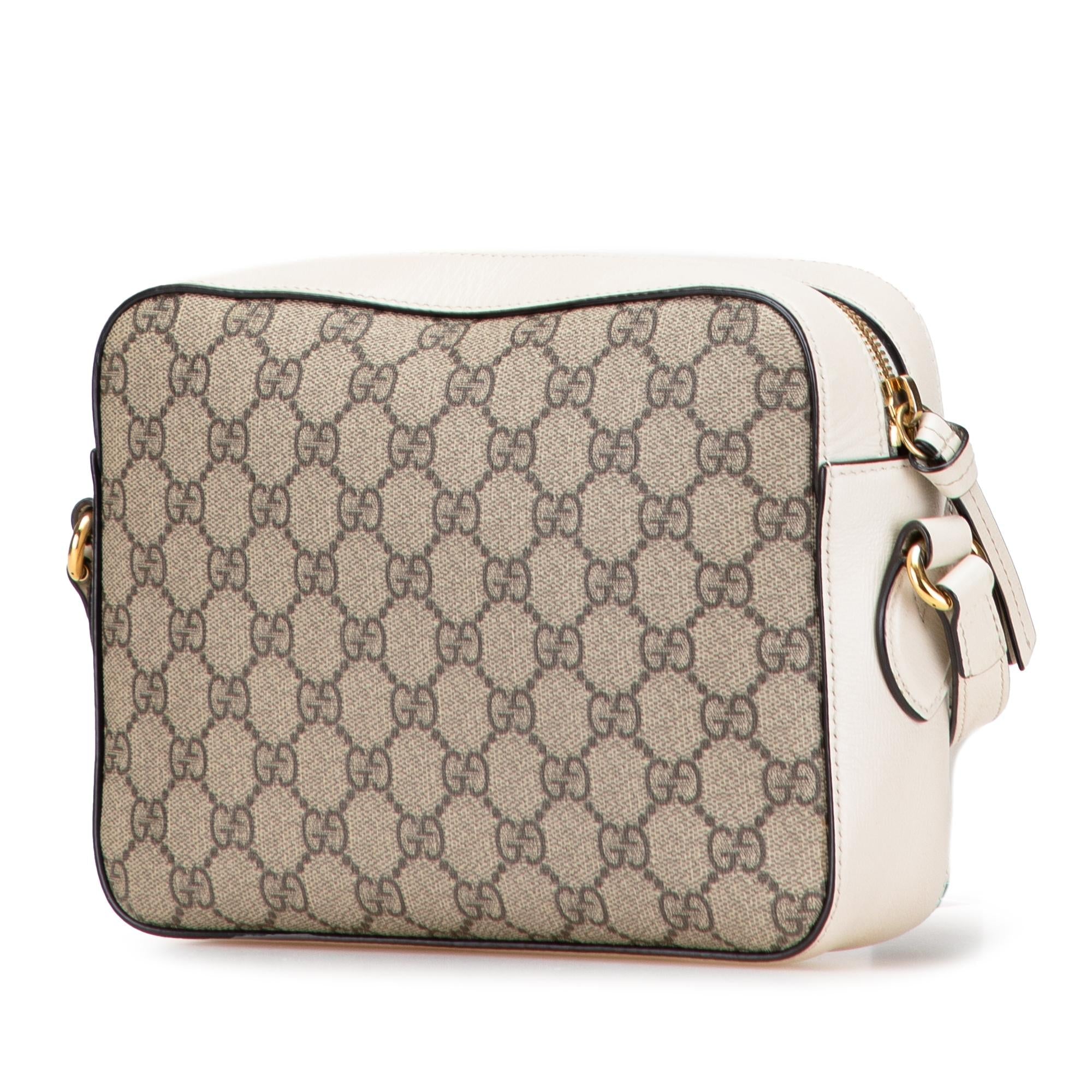 Gucci Small GG Supreme Horsebit 1955 Crossbody