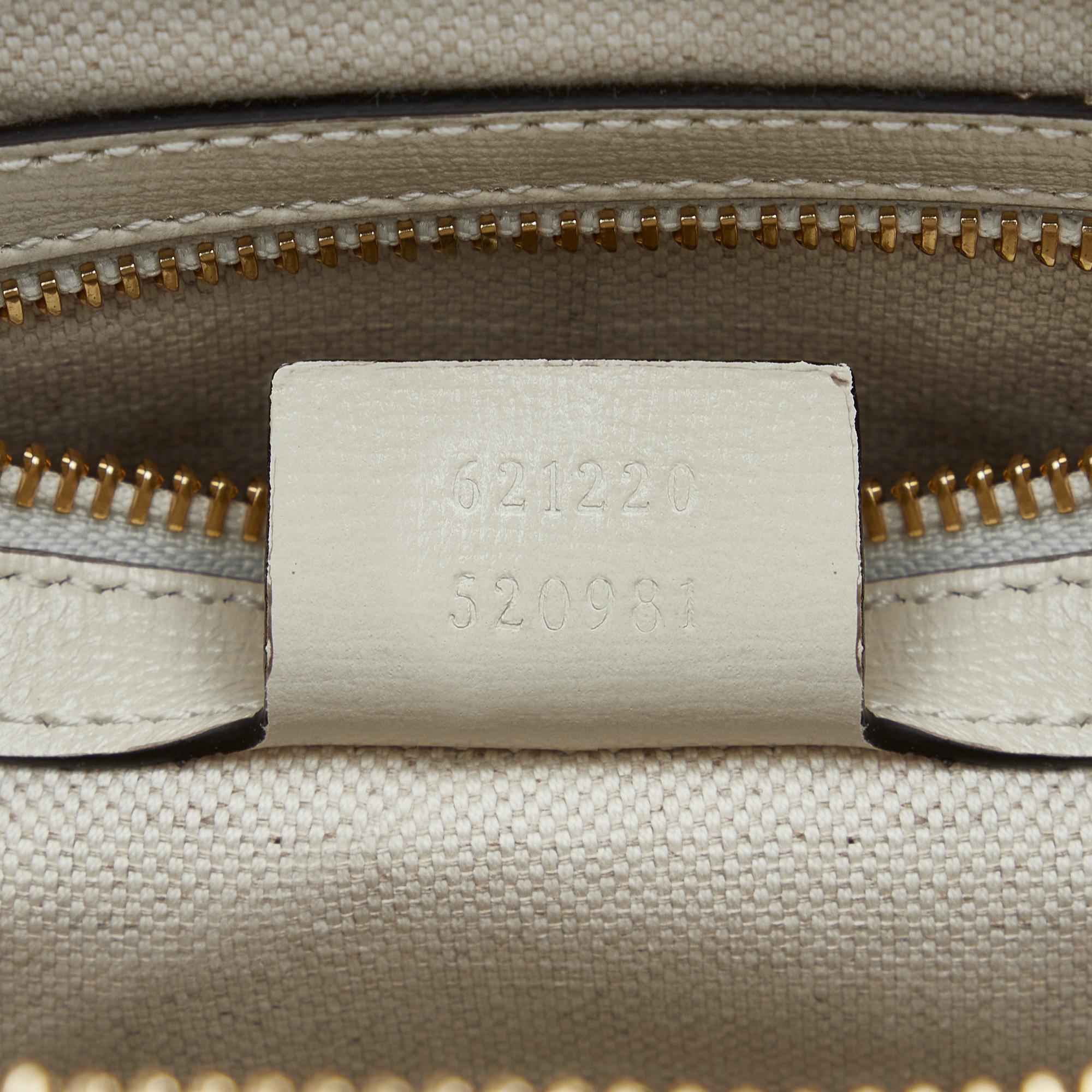 Gucci Small GG Supreme Horsebit 1955 Satchel
