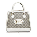 Gucci Small GG Supreme Horsebit 1955 Satchel