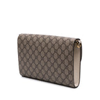 Gucci Small GG Supreme Horsebit 1955 Satchel