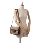 Gucci Small GG Supreme Horsebit 1955 Shoulder Bag (SHG-vd6mDJ)