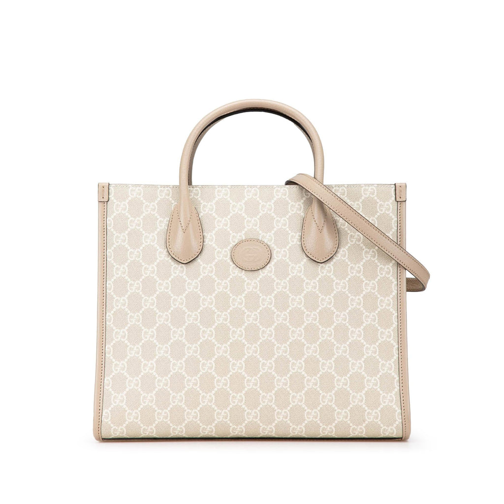 Gucci Small GG Supreme Interlocking G Tote