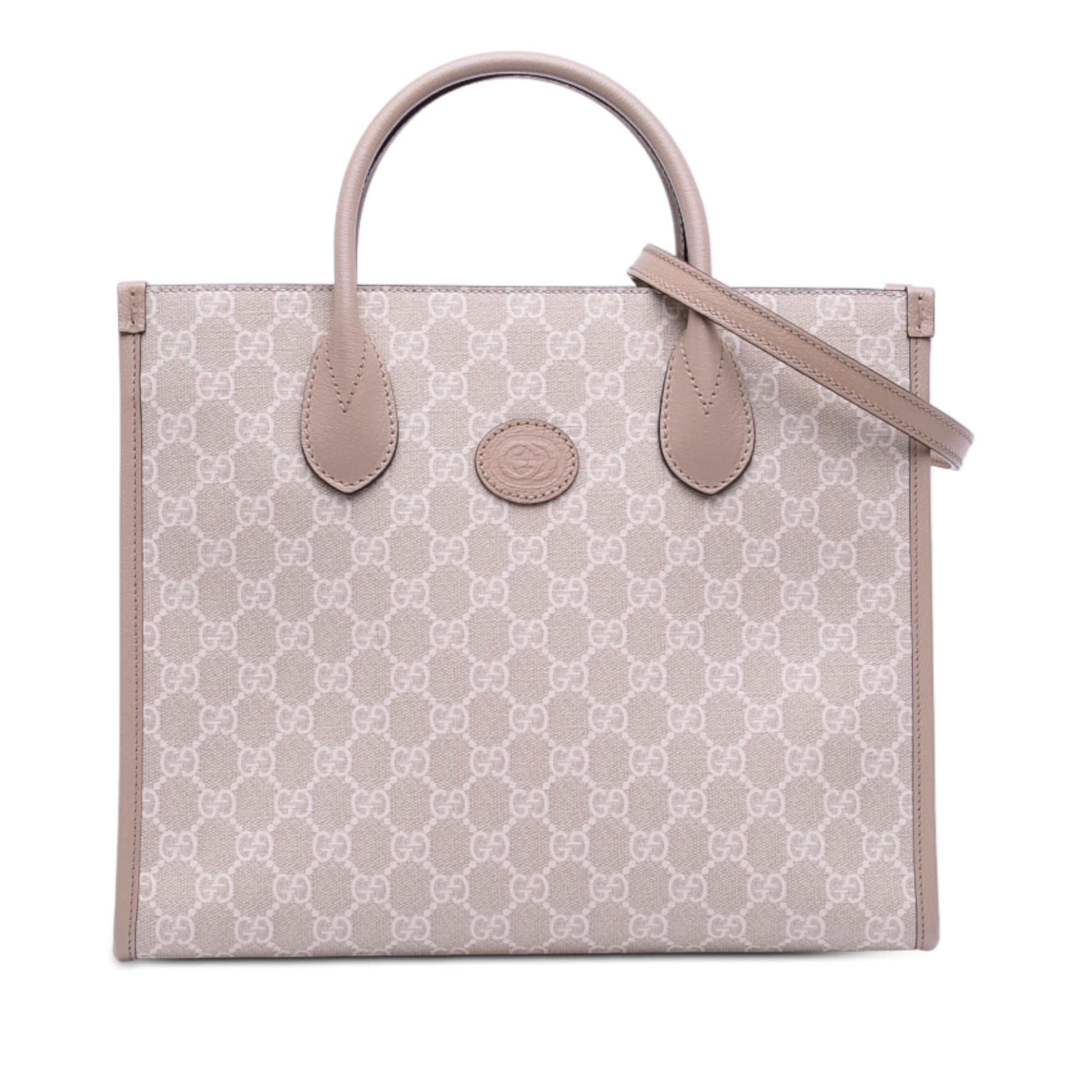 Gucci Small GG Supreme Interlocking G Tote