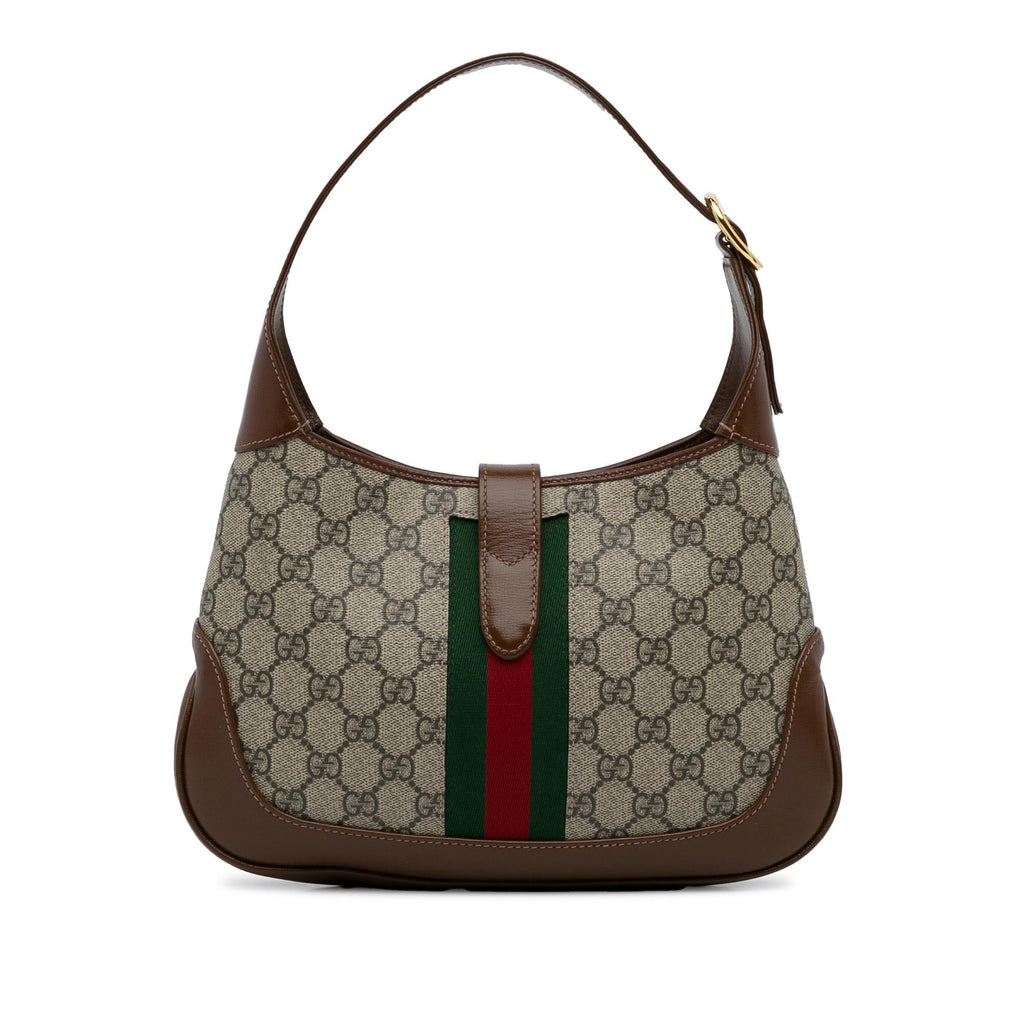 Gucci Small GG Supreme Jackie 1961 (SHG-ncB8Zi)