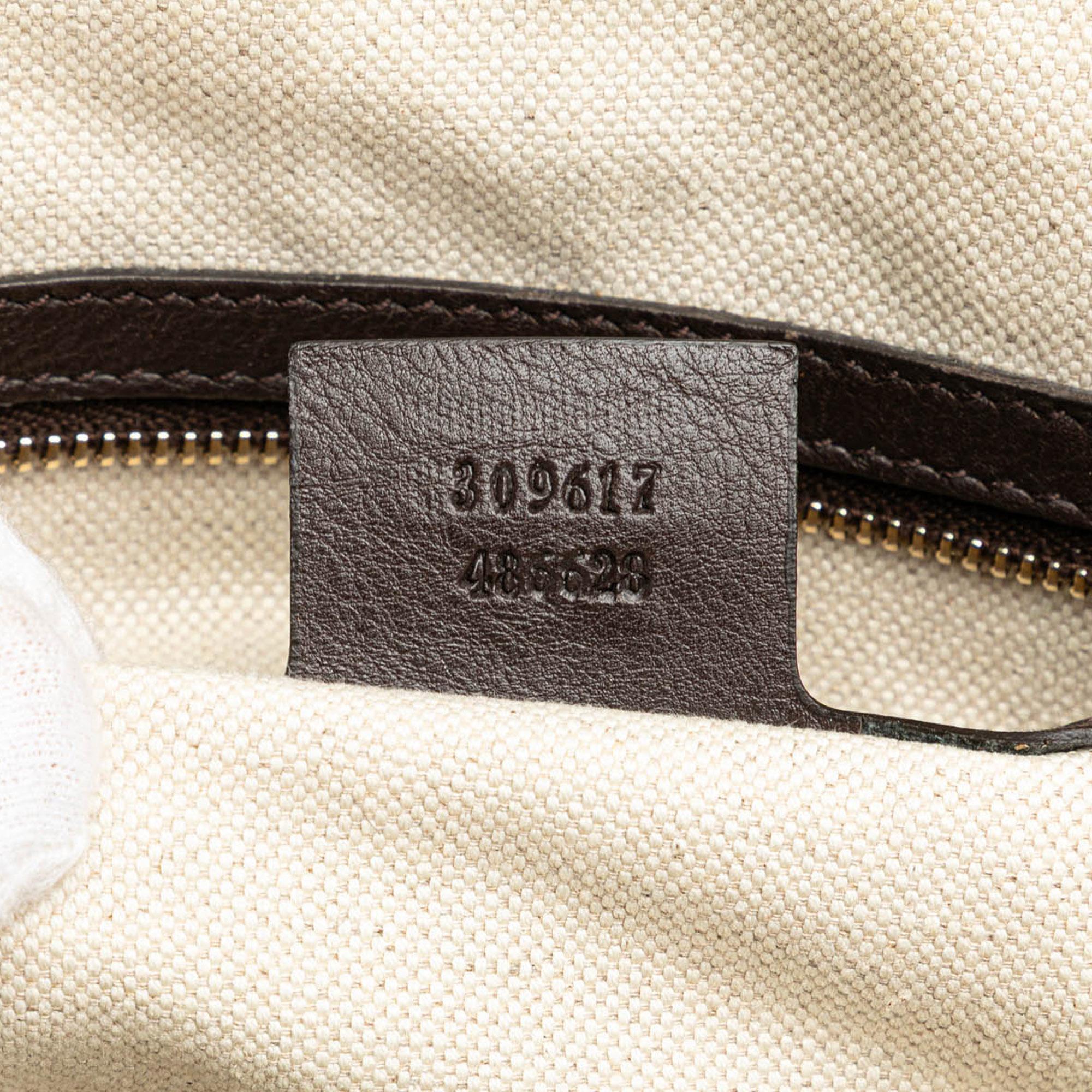 Gucci Small GG Supreme Nice Dome Satchel