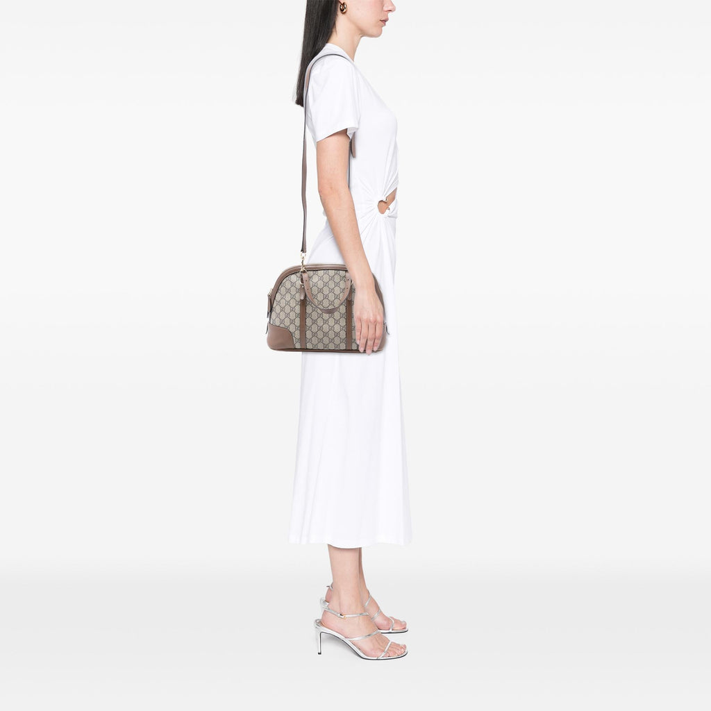Gucci Small GG Supreme Nice Dome Satchel