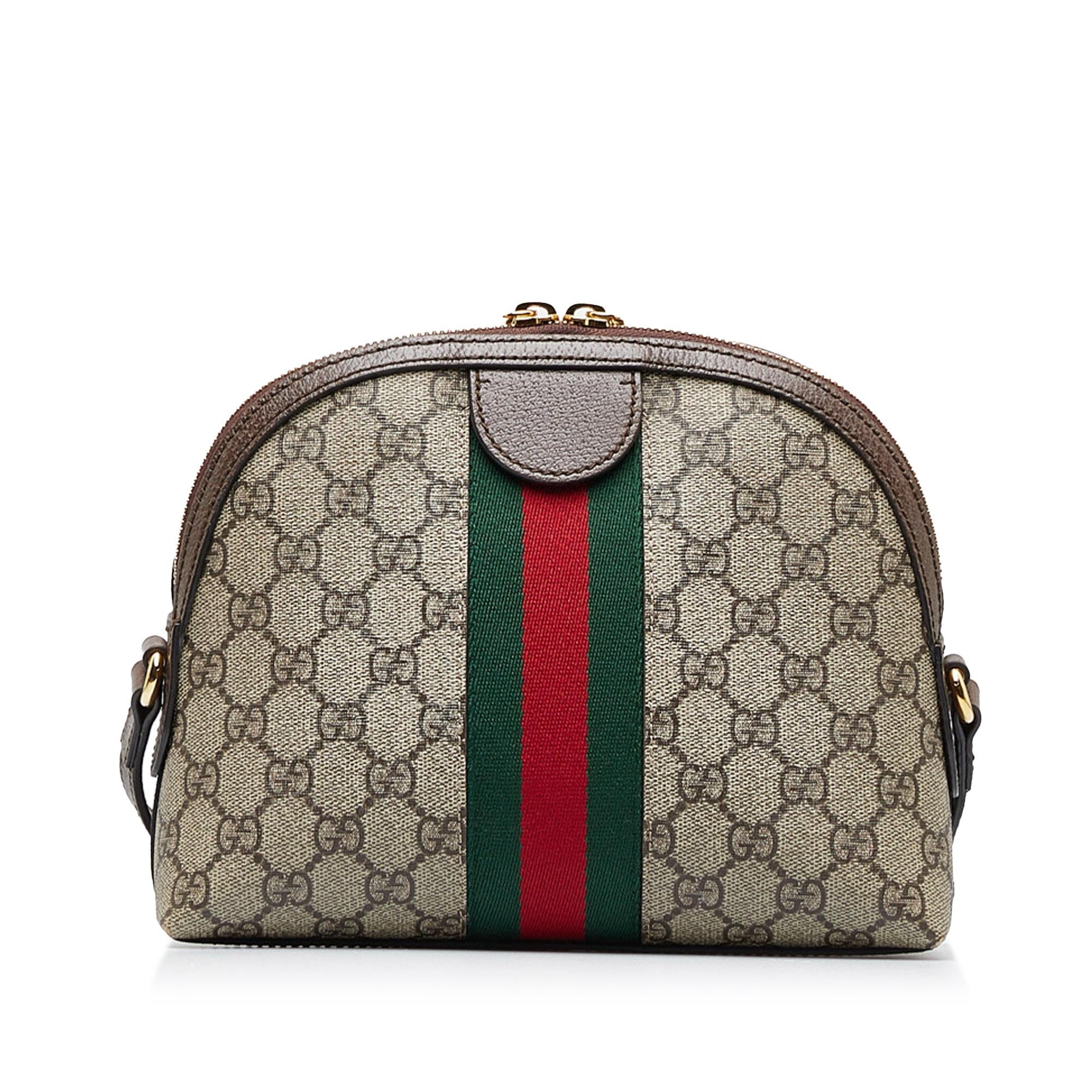 Gucci Small GG Supreme Ophidia Crossbody Bag (SHG-BCPk9N)