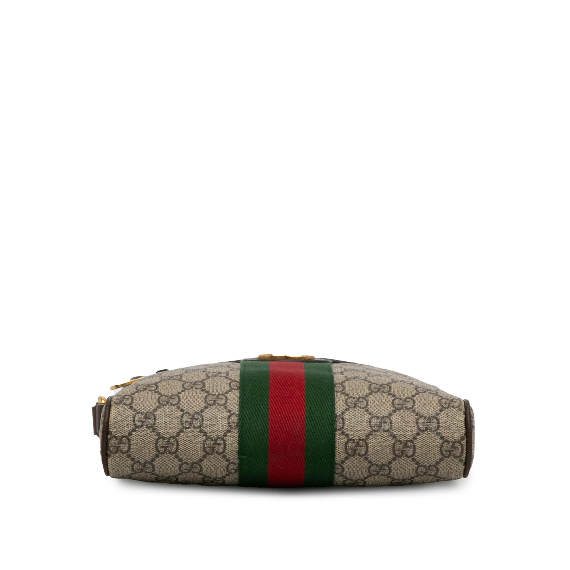 Gucci Small GG Supreme Ophidia Crossbody (SHG-rM86v0)