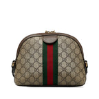 Gucci Small GG Supreme Ophidia Dome Crossbody Bag (SHG-bGG5IQ)