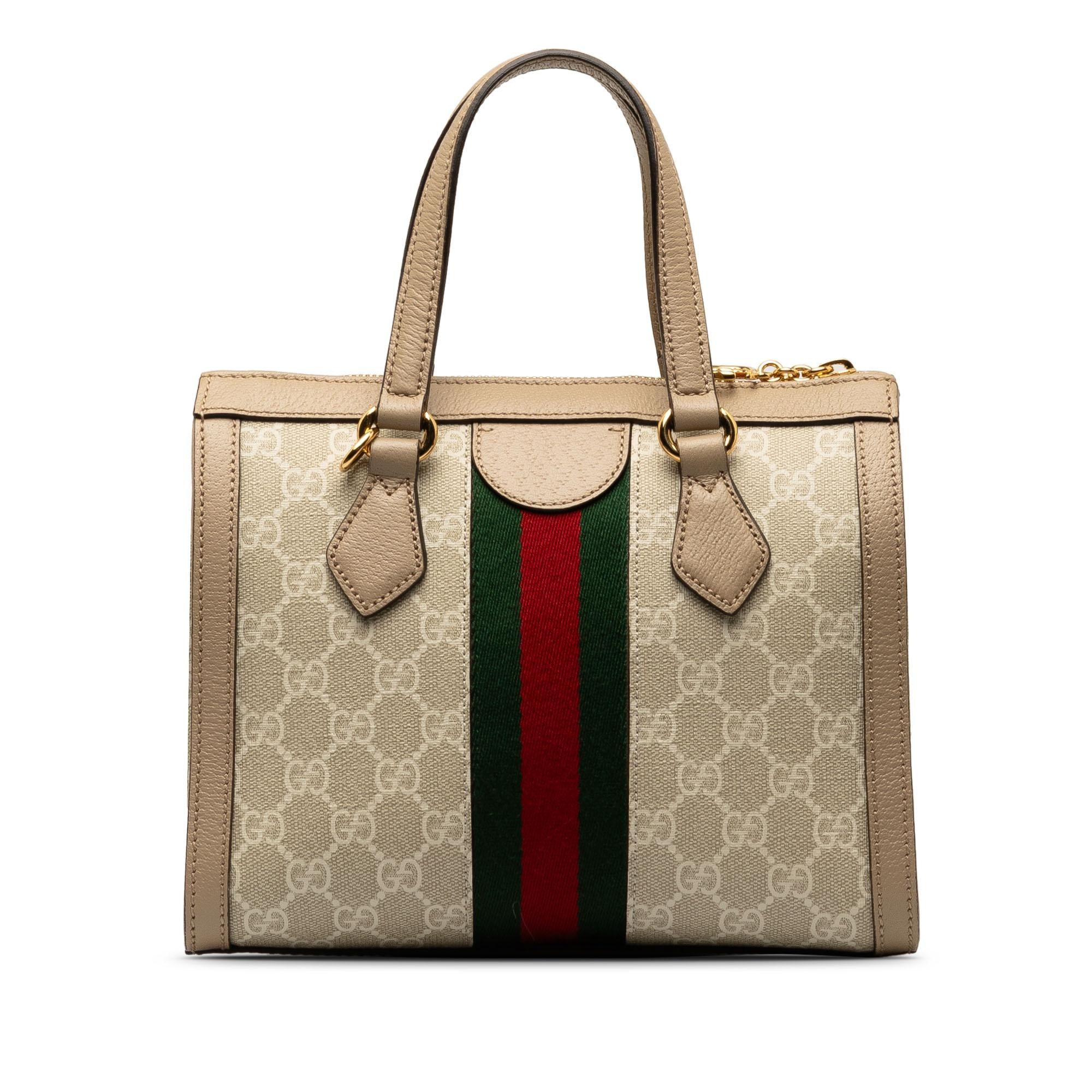 Gucci Small GG Supreme Ophidia Satchel (SHG-gSeSoW)