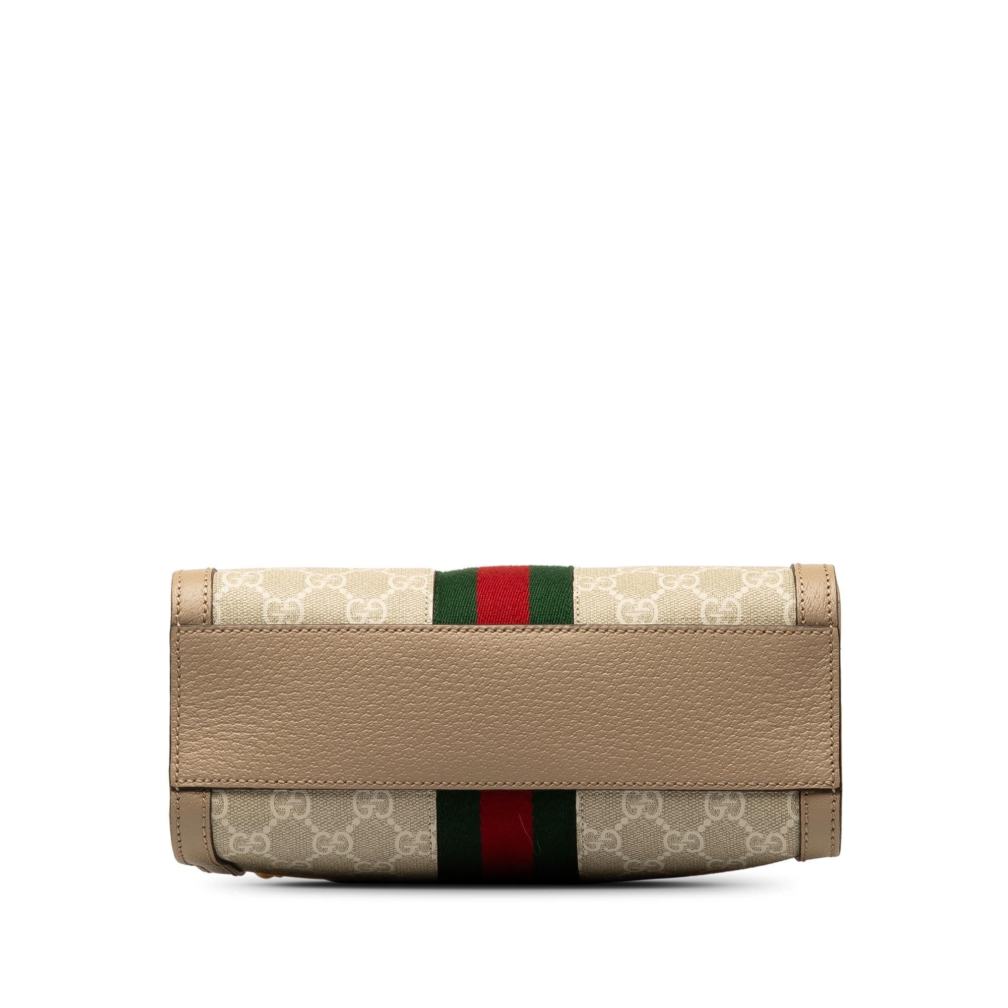 Gucci Small GG Supreme Ophidia Satchel (SHG-gSeSoW)