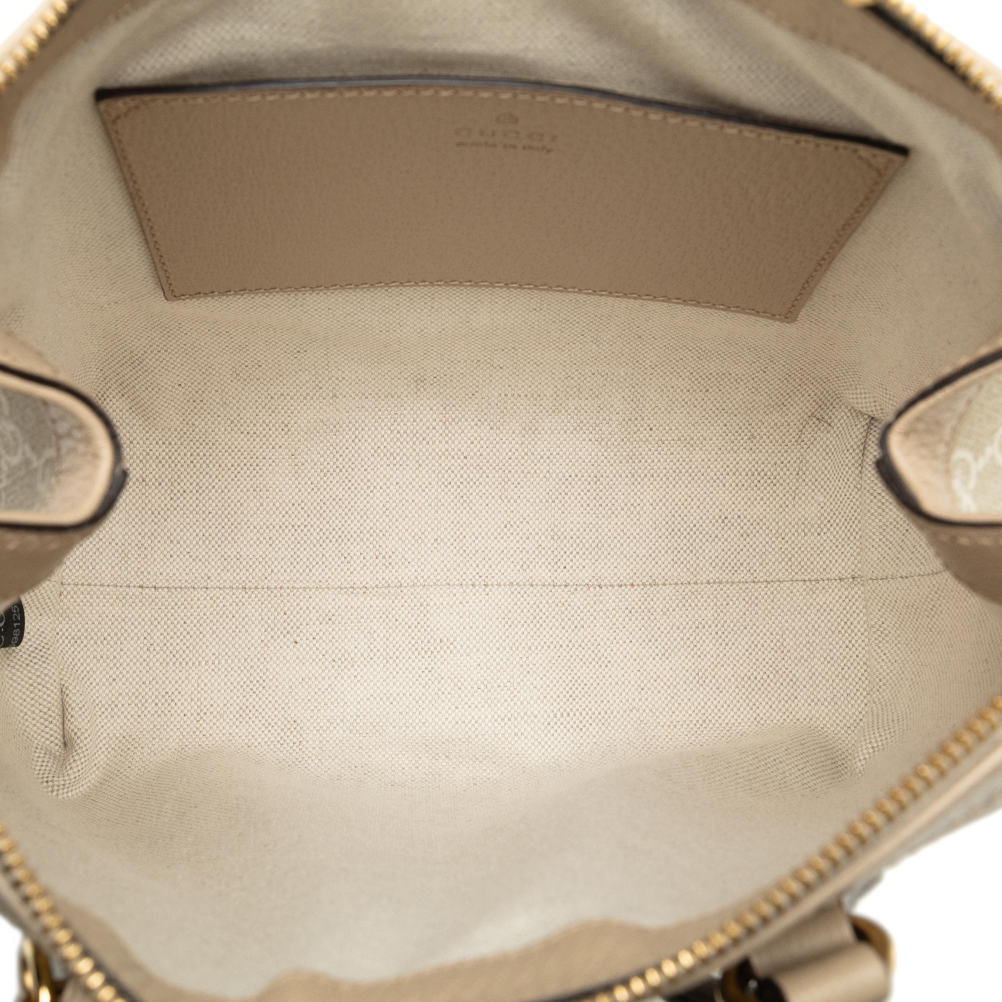 Gucci Small GG Supreme Ophidia Satchel (SHG-gSeSoW)