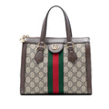 Gucci Small GG Supreme Ophidia Satchel