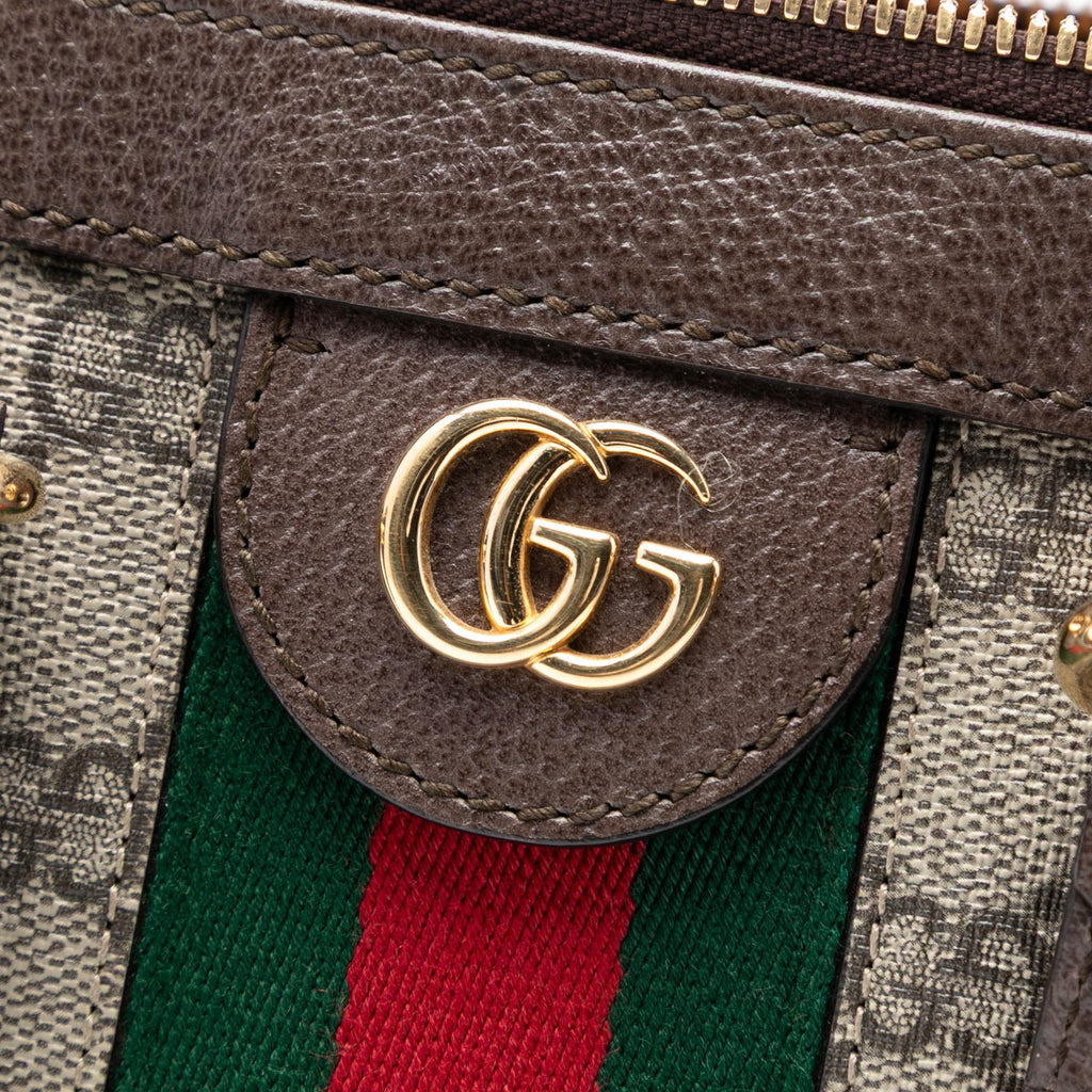 Gucci Small GG Supreme Ophidia Satchel
