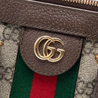 Gucci Small GG Supreme Ophidia Satchel