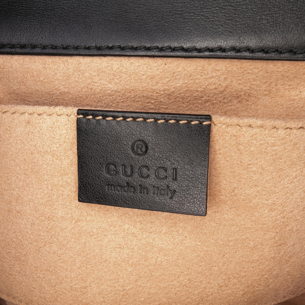 Gucci Small GG Supreme Osiride Padlock Crossbody