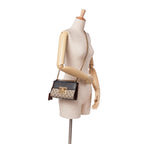 Gucci Small GG Supreme Padlock Crossbody