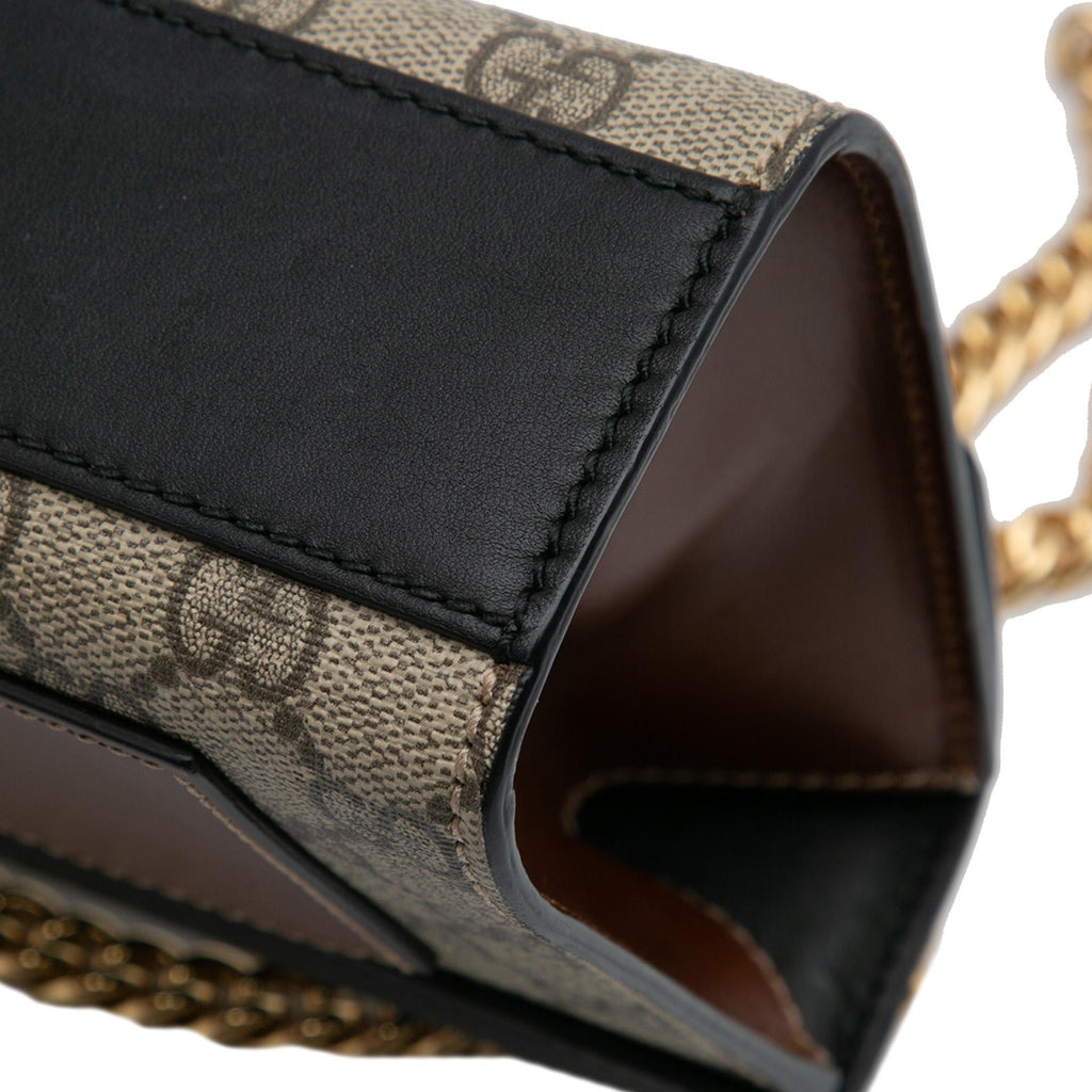 Gucci Small GG Supreme Padlock Crossbody