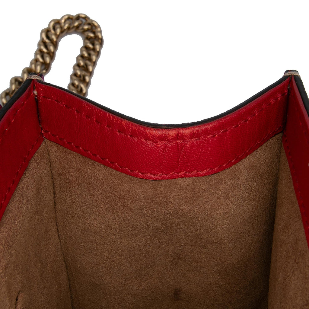 Gucci Small GG Supreme Padlock Crossbody